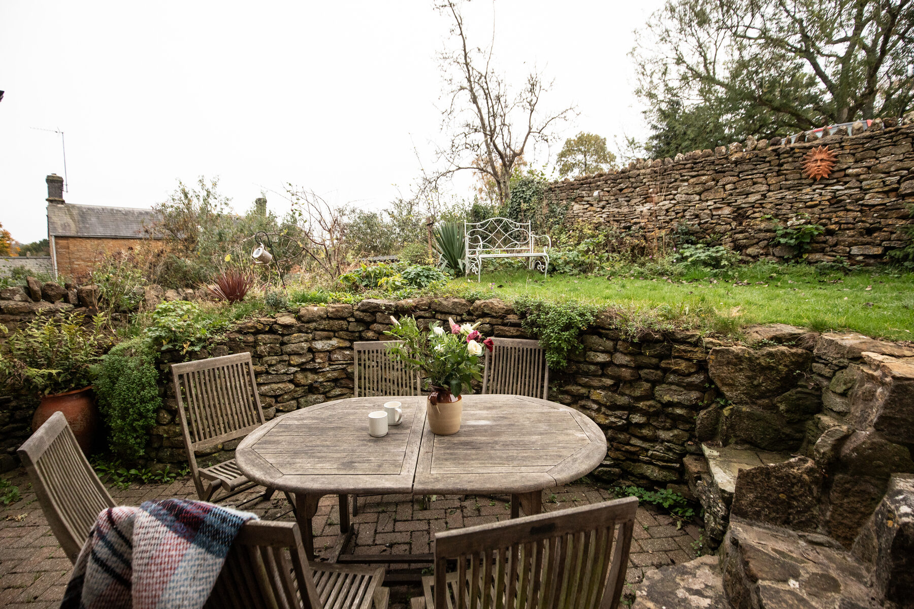 The garden patio